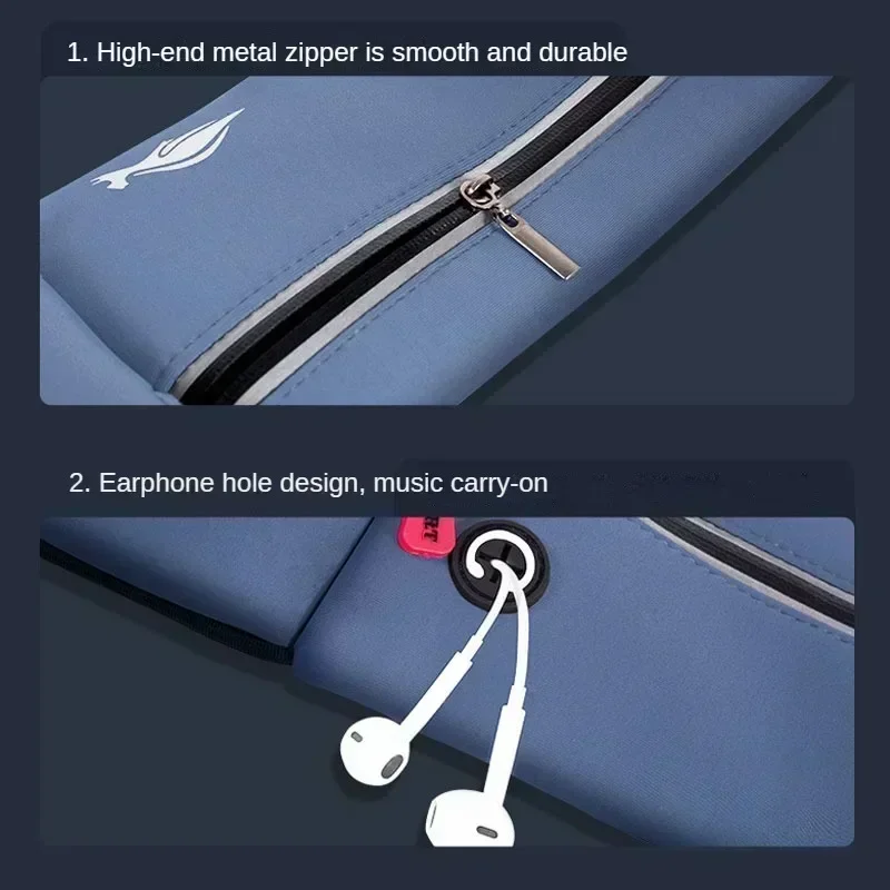 Outdoor Running Bags Waterproof Belt Sports Fanny Pack Menand Women Marathon Fitness Kit Multifunctional Kettle Phone Bag 5