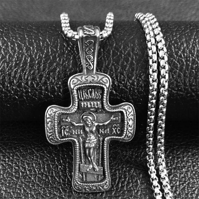 Bracciale Con Croce Braccialetti Con Croce Da Uomo - YFN Jewelry Croce Ortodossa Oro