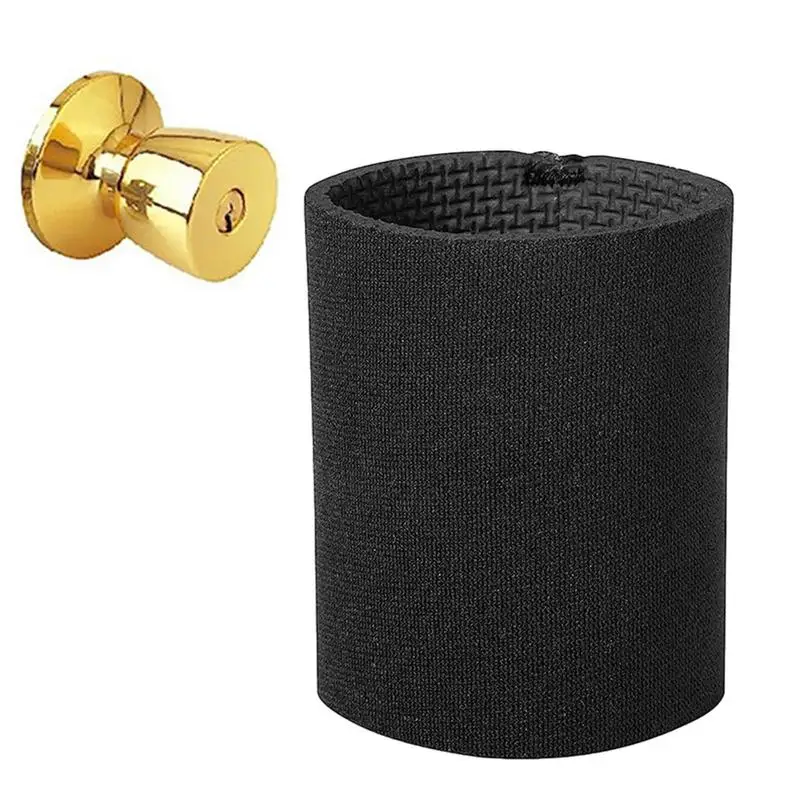 

Round Door Knob Cover ProtectiveAnti-Freeze Elastic Anti-Static Lightweight Anti-Scald Rubber Waterproof Grip Sleeve