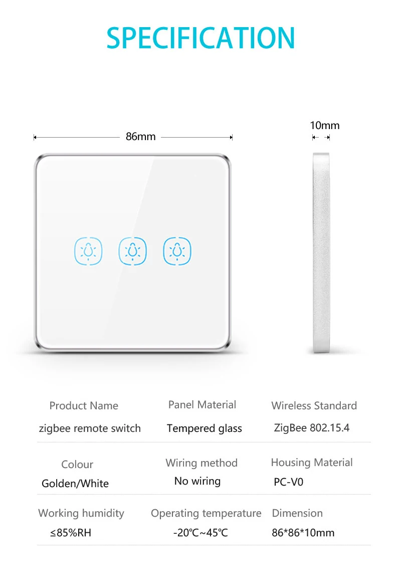 zemismart tuya zigbee interruptor cena sem fio 1 05
