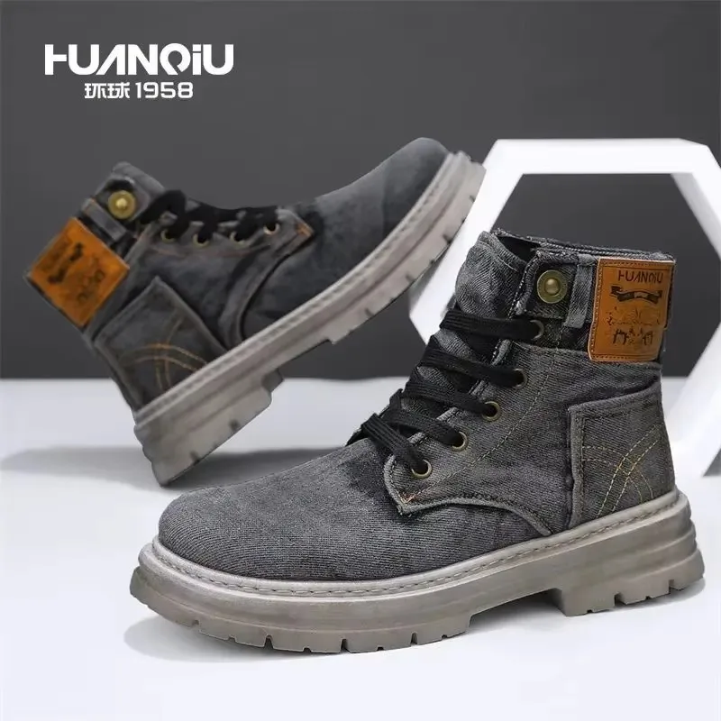 Motorcycle Riding Shoes Casual Commuter Boots Protective Fall Resistant Four Seasons Riding Shoes
