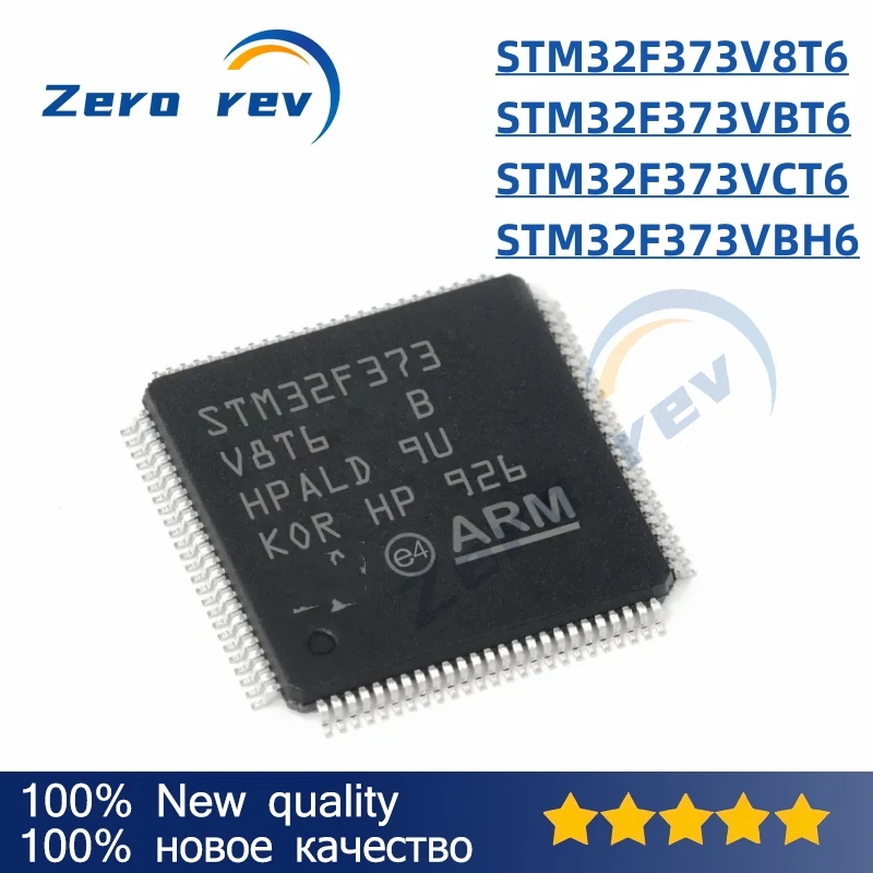 

1Pcs 100% New STM32F373 STM32F373VBT6 STM32F373V8T6 STM32F373VCT6 LQFP-100 STM32F373VBH6 BGA-100