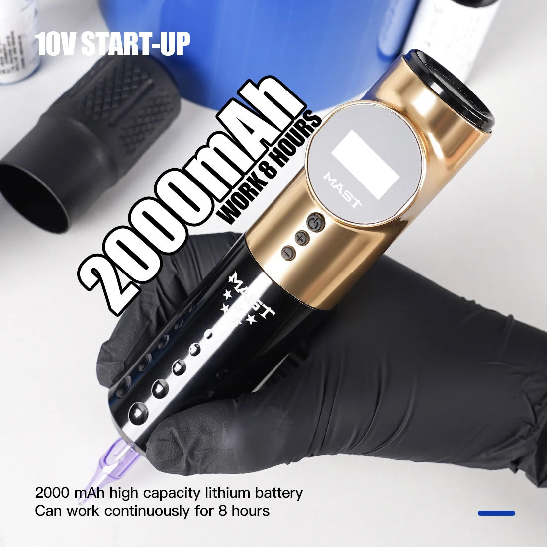 MAST ARCHER ワイヤレスタトゥーマシン【新品】【美品】 マキシ