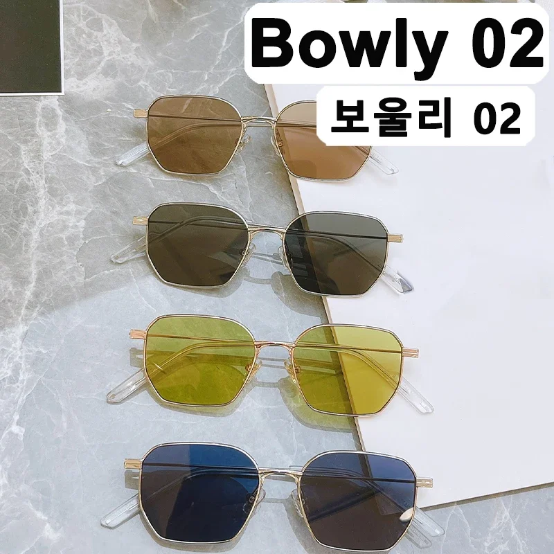 

Солнцезащитные очки Bowly 02 для мужчин и женщин, роскошные брендовые дизайнерские винтажные, UV400