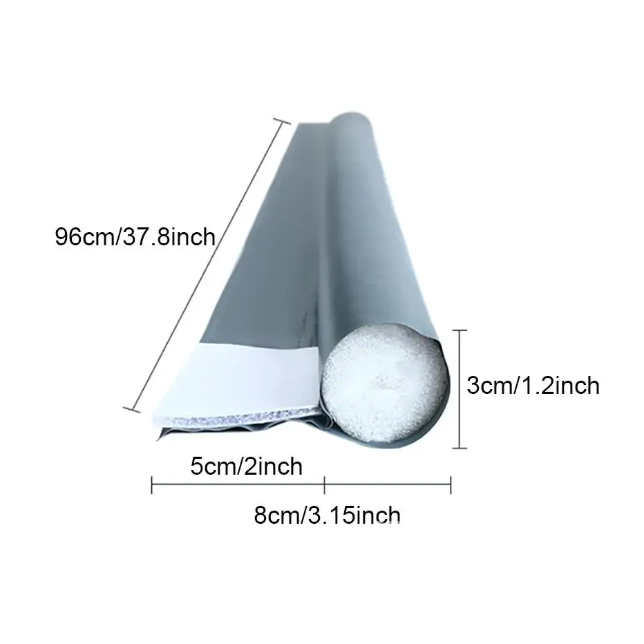 

Removable Self-Adhesive Door Strip, Soundproofing, Windproofing, and Insect Prevention Prevention