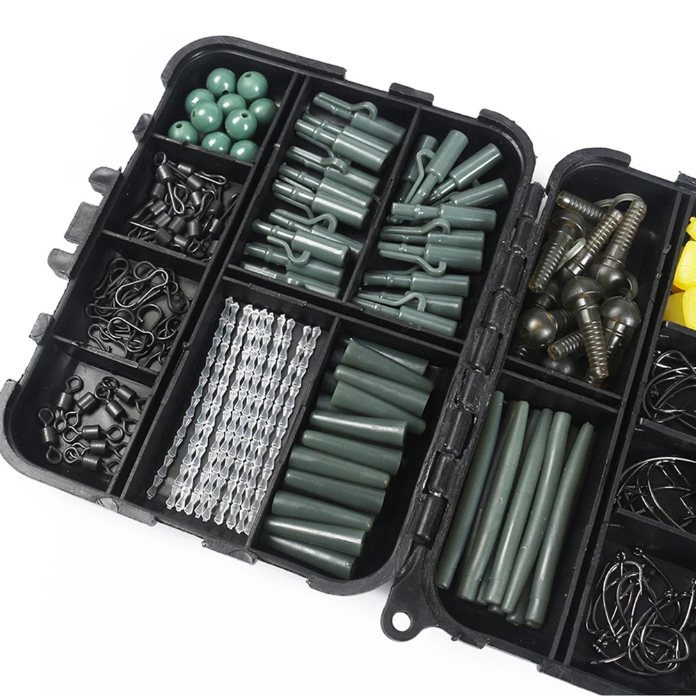 307pcs Fishing Accessories Kit Poratable Multiple Types Equipment for  Various Freshwater and Marine Fishes