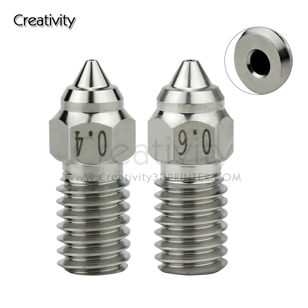 Ender7 Copper Plated Nozzle High Speed Nozzles 0.4/0.6MM For Ender 7 Spider Ender 5 S1 for High-temp Hotend