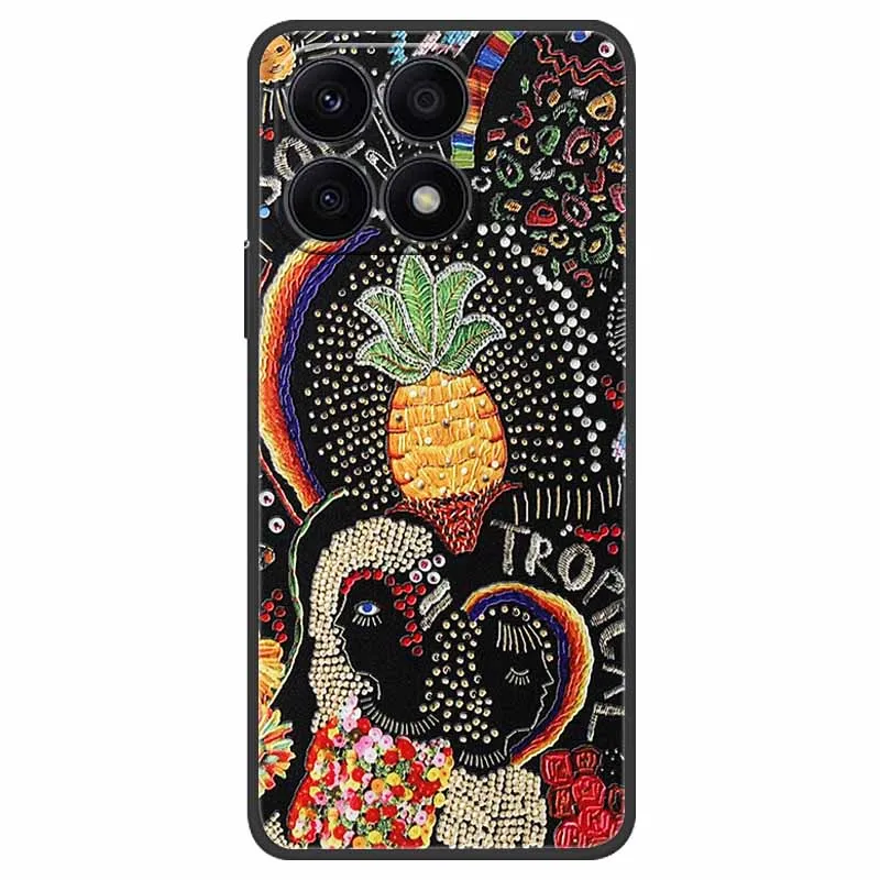 3D Relief Embossed Soft Silicone Phone Case