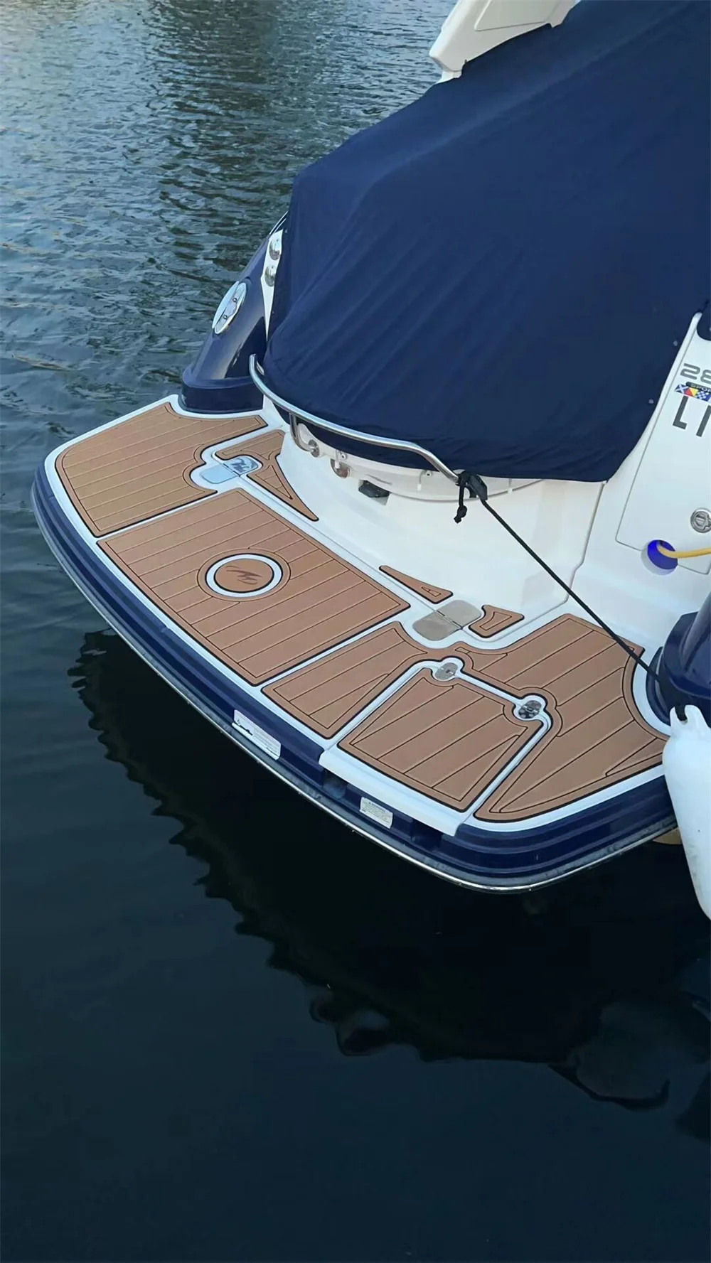 Tapis De Sol Bateau En Mousse EVA, Imitation Teck, Pour Cockpit Monterey M65 OB 2018