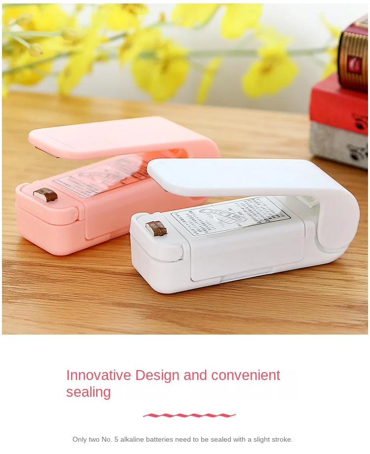 Description Picture 4 of itemHome Vacuum Packaging Machine Plastic Bag Sealer Thermal Plastic Food Bag Closure Portable Sealer Food Packaging Heat Sealer 