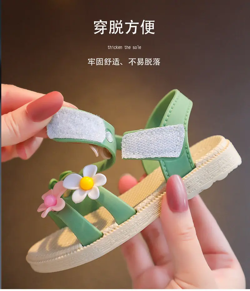 Summer Girls Children Sandals Toddler Baby Soft Casual School Shoes