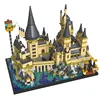New Stone Magic Castle Creative Harrys School Set City DIY Model Building Blocks Bricks Toys For Children Adult Gift 1
