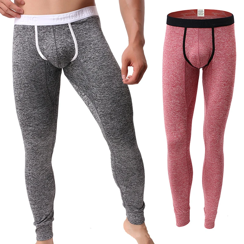 

Мужское термобелье, штаны, мужские хлопковые леггинсы, мягкие и удобные компрессионные трусы