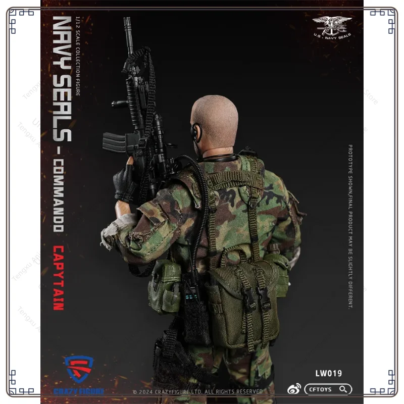 Coming Soon】CFTOYS Navy SEAL Captain 1/12 Soldier Model