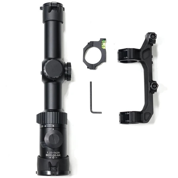 Skwoptics Ak Scope 1.25-5x26a Tactical Riflescopes Hunting