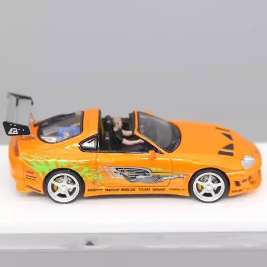 고속 1/64 A80 4세대 Bomex FNF 개조 FS 합금 모델