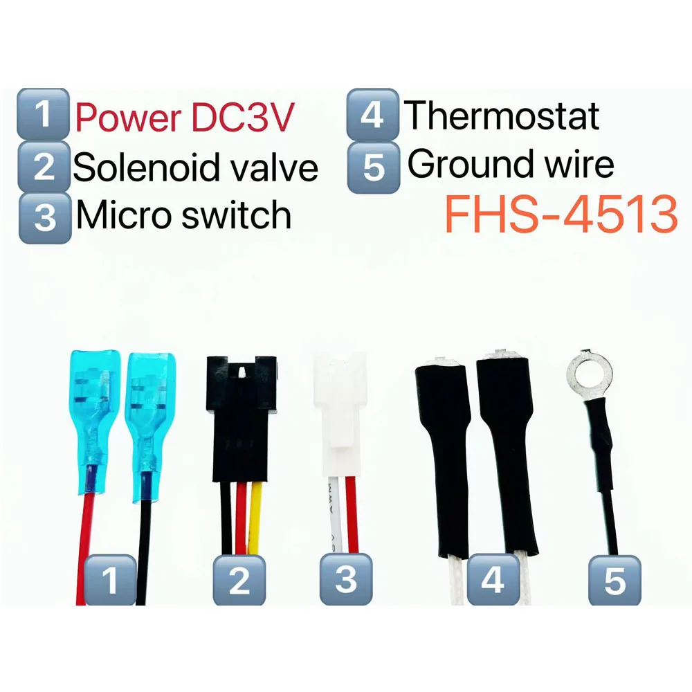 10PCS Pulse igniter without display suitable for 4513 model water heater 2+10 lines