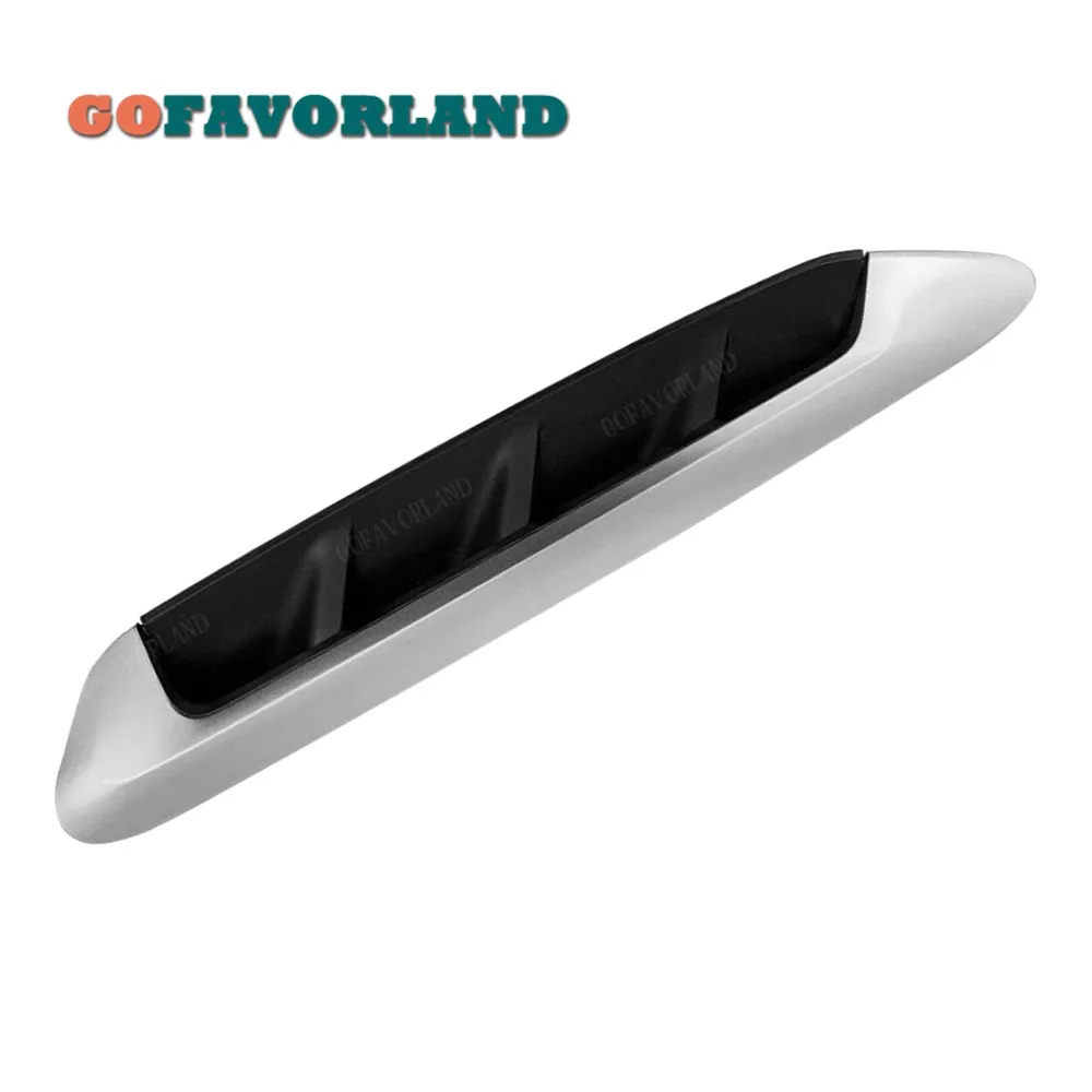 

Front Left Or Right Fender Side Air Outlet Cover Trim Silver Plastic 51137418605 51137418606 For 2018 2019 2020 2022 BMW X3 X4