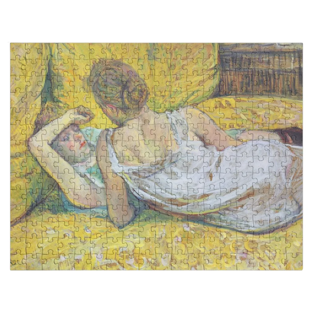 

Devotion // Painting by Lautrec Jigsaw Puzzle Custom Puzzle Photo Custom Wooden Gift Personalize Puzzle Customizable Child Gift