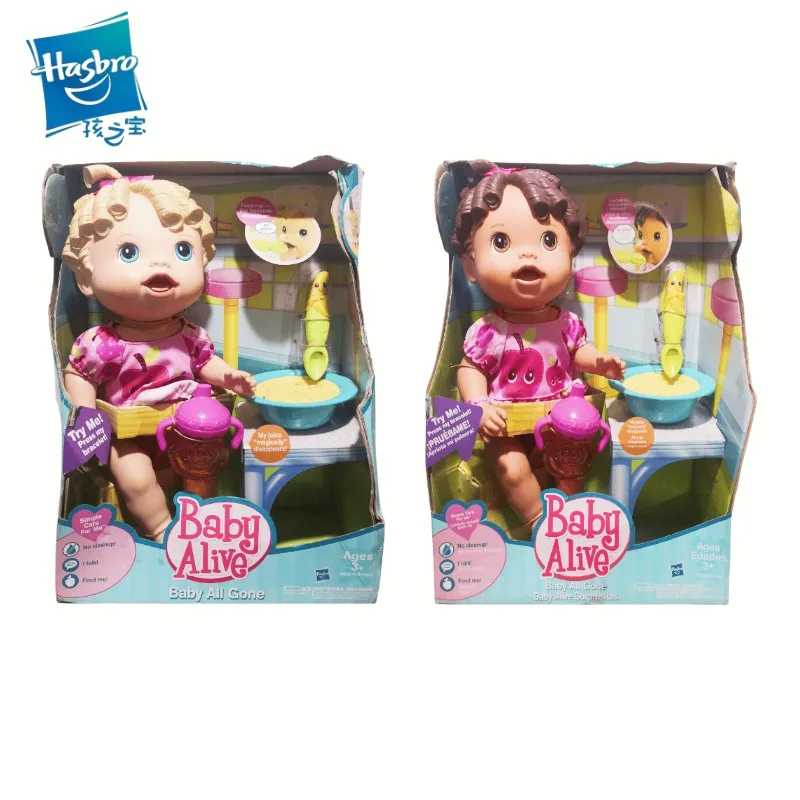 

Hasbro Baby Alive Dolls Cute Kawaii Baby Sounds Feeding Dining Smart Interactive Dolls Toys Play House Girls Kids Gifts