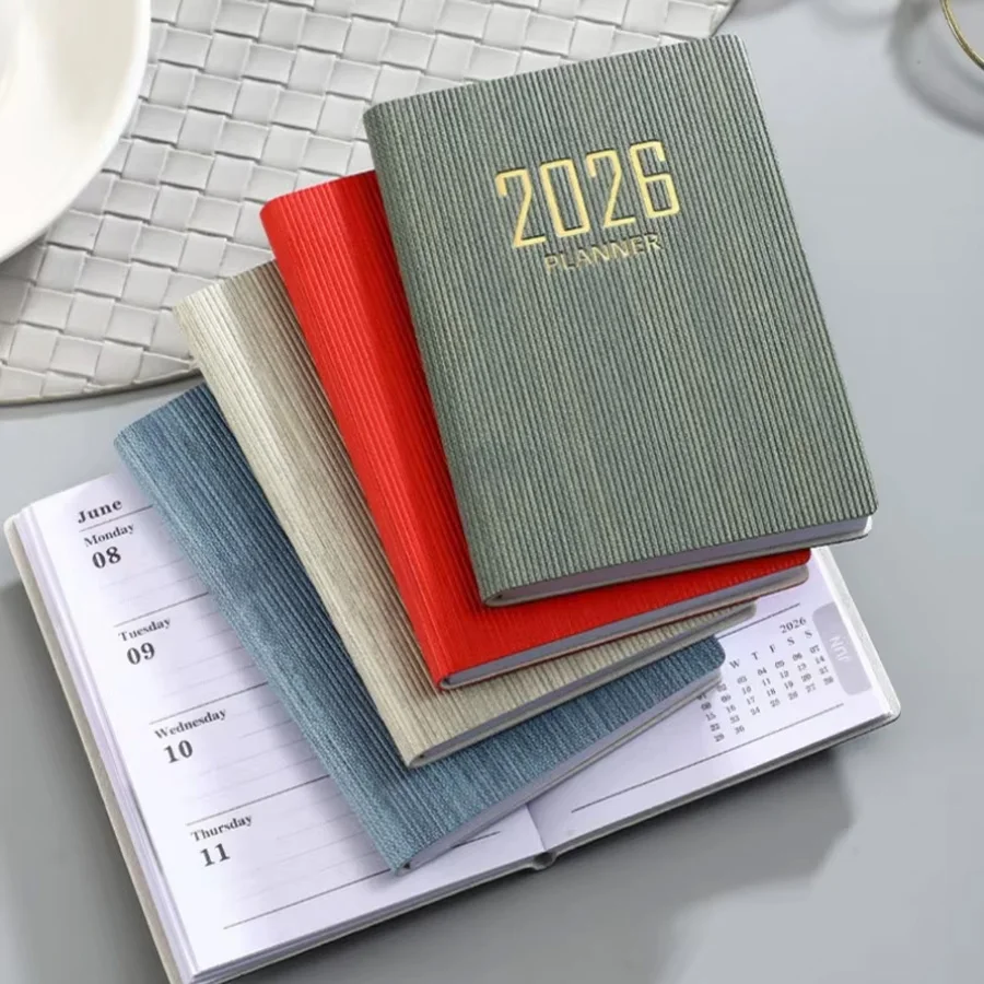 Compact 2026 Weekly Planner - Pocket-Sized, Portable Daily Schedule Book