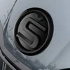 For Skoda Hood Sticker 110mm Skoda Badge Grille Hood Sticker Rear Badge For SKODA ENYAQ IV OCTAVIA FABIA Superb Skoda Sticker 4