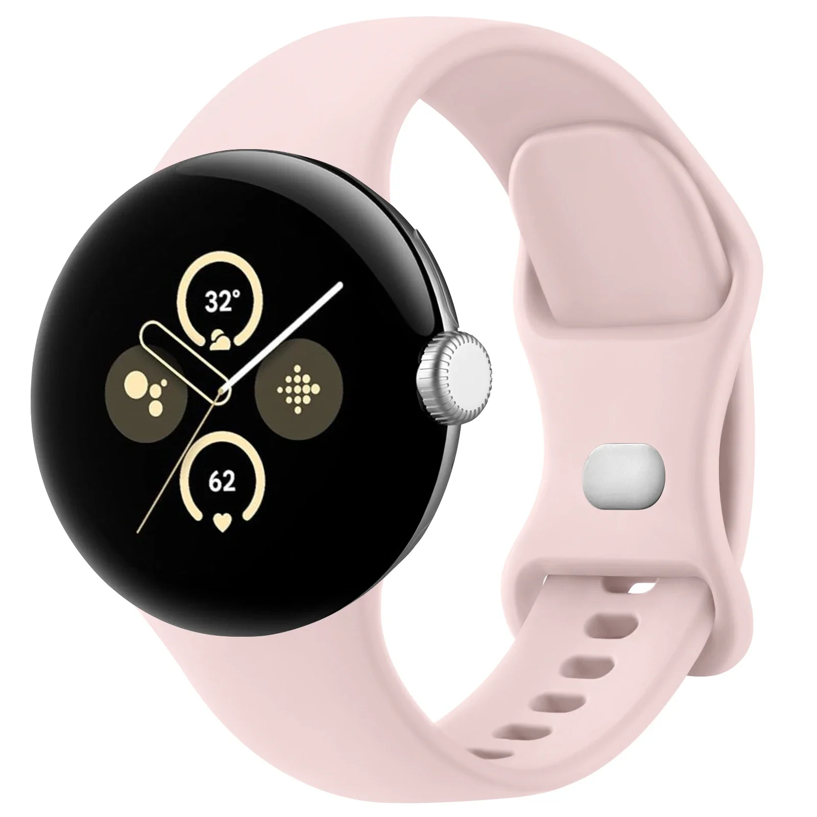 Soft Silicone Strap for Smartwatch - Colorful and Durable Wristband Accessory