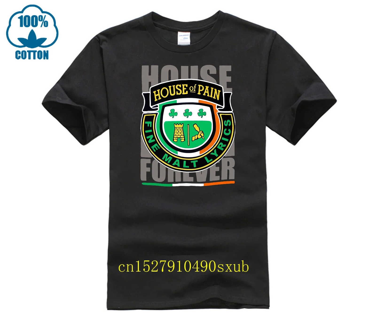 House Of Pain Forever Fine Malt Texts Dj Sketly New Black T Shirt Summer T Shirt Brand Fitness Body Building