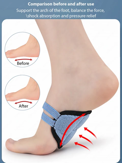 Arch Support Foot Balance Insoles VTHRA Magnetic Flat Feet