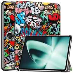 Vibrant Painted Protective Tablet Case with Pen Holder for OnePlusPad 11.61 (TY)