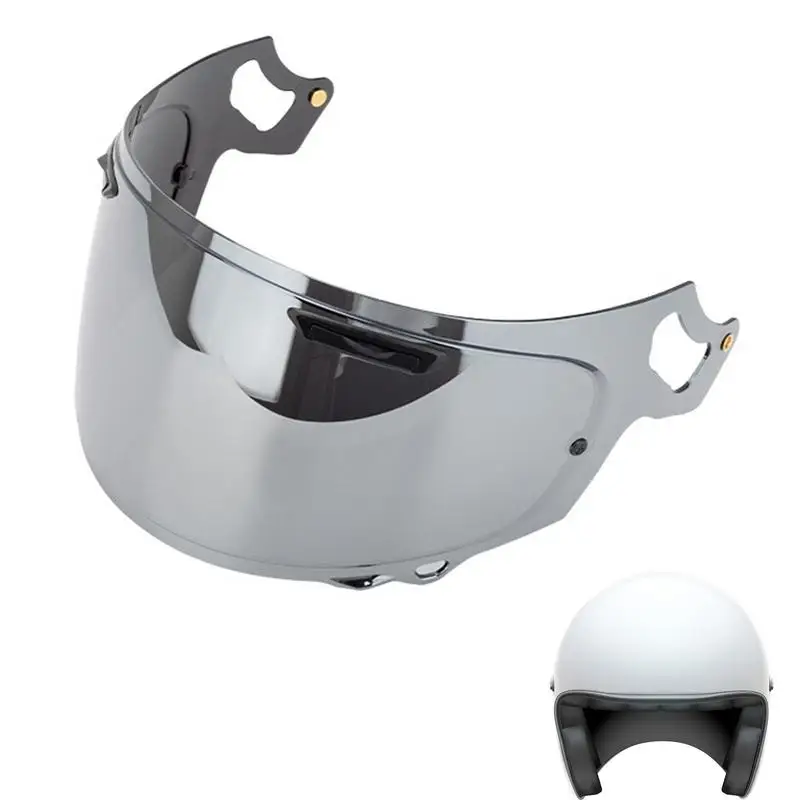 

Mirrored Lens Shield Armet Visor Lens With 2 Snaps Armet Visor Lens Motorcycle Wind Shield For RX-7X REO XD RX-7V -V Motorcycle