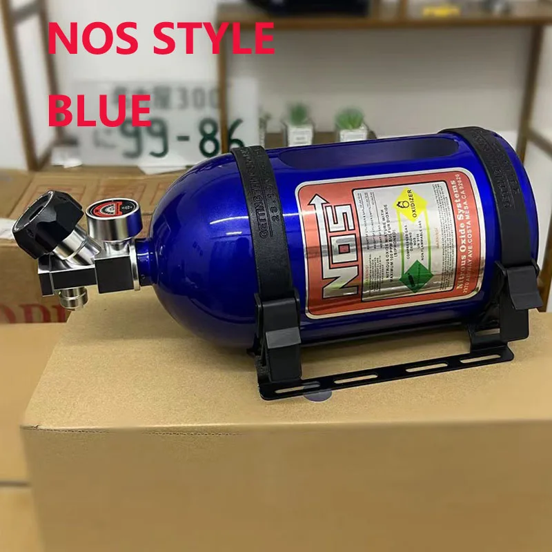 NOS Nitrogen system tissue box Aluminium car interior decoration