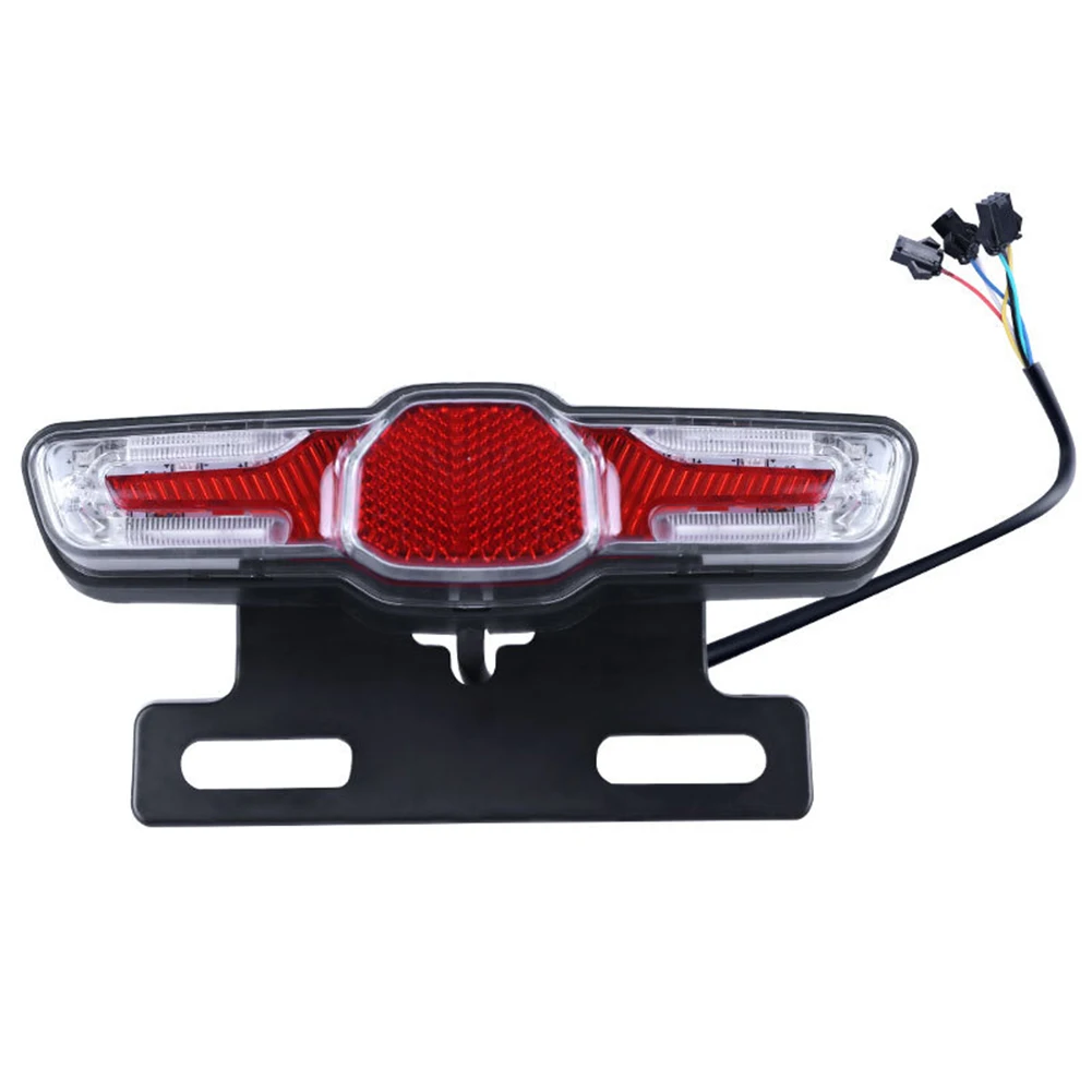 12v60v Electric Bicycle Ebike Taillight Turn Signal Rear Rack Lamp