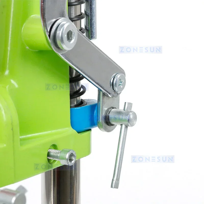 ZONESUN ZS-XG80W Manual Electric Capping Machine Bottle Capper for Plastic Bottles Nail Polish Juice Beverage 2