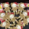 Kawaii Sanrio Hello Kitty Long Legs Kt Keychain Plush Bear Backpack Pendant Decoration Girl Birthday Christmas Gift Peripherals 3