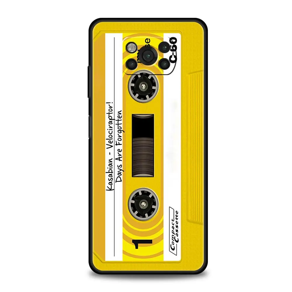 Vintage Cassette Tape Retro-Style Soft TPU Phone Case