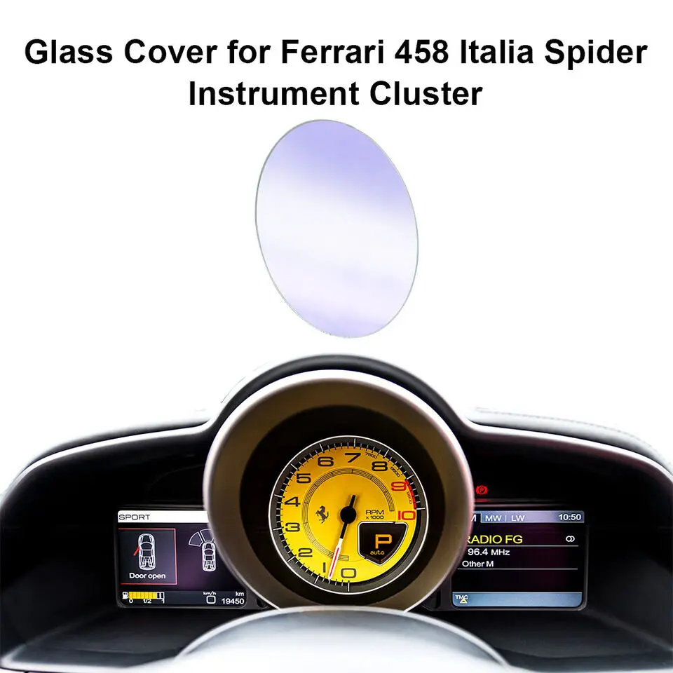 Copertura In Vetro Per Quadro Strumenti Ferrari 458 Italia Spider