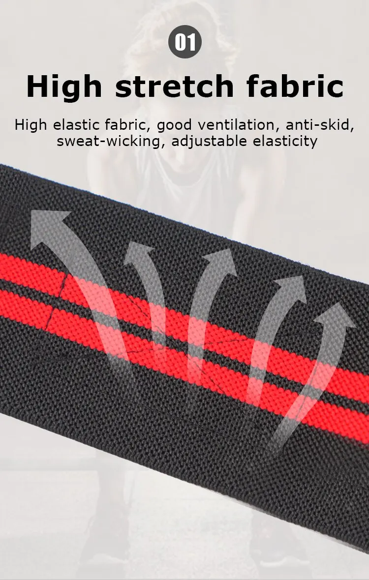 1PC Adjustable Wrist Straps Men And Women Elastic Wristband and Wrist Fixers of Athletes Powerlifting Straps wrist straps