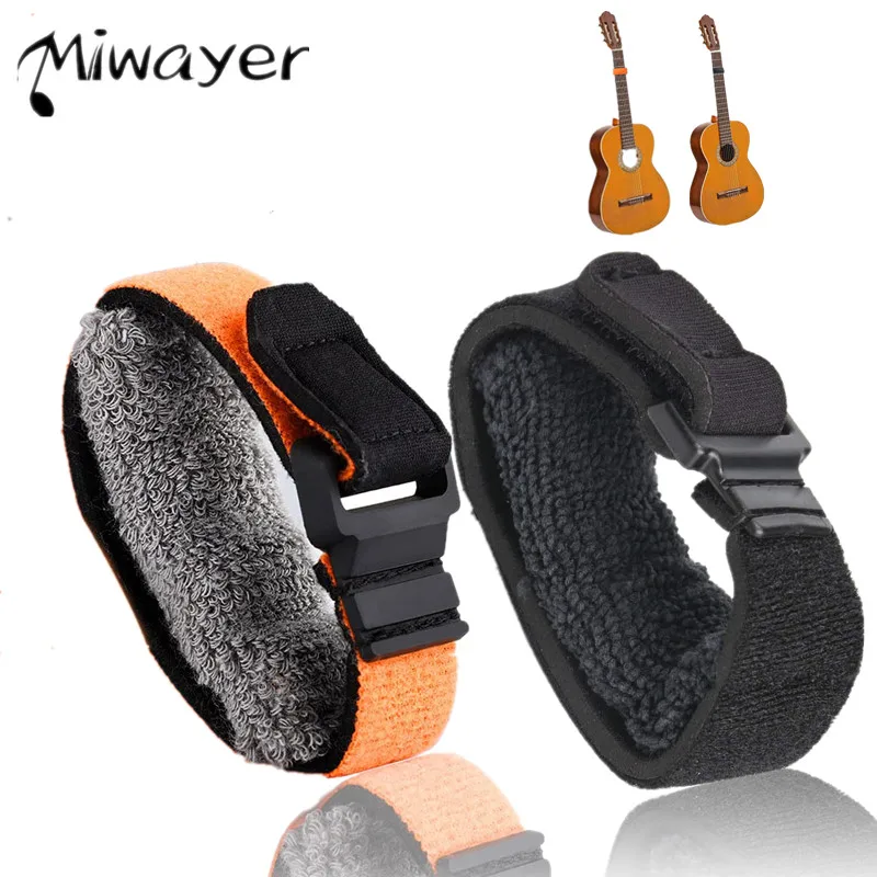 Miwayer1PCSGuitarStringMuteDampenerGuitarStringCoverBeltAdjustableBassMuteSilencer