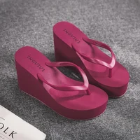 Womens Shoes Comfort Summer Women Wedge Platform Slippers Outdoor Sports Beach Flip Flops Opened Toe Casual Shoes 2023 - Image 2