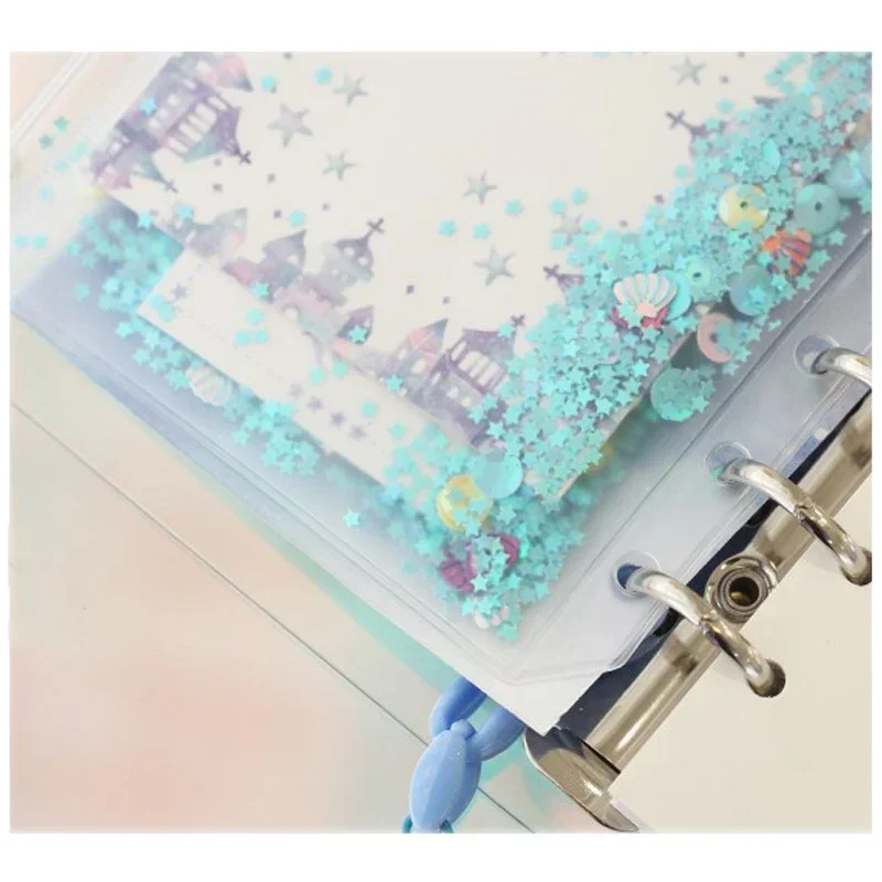 

Планировщик, органайзер для планшетов, вишневый океан, фотография, маленький спиральный Прозрачный квадратный блокнот