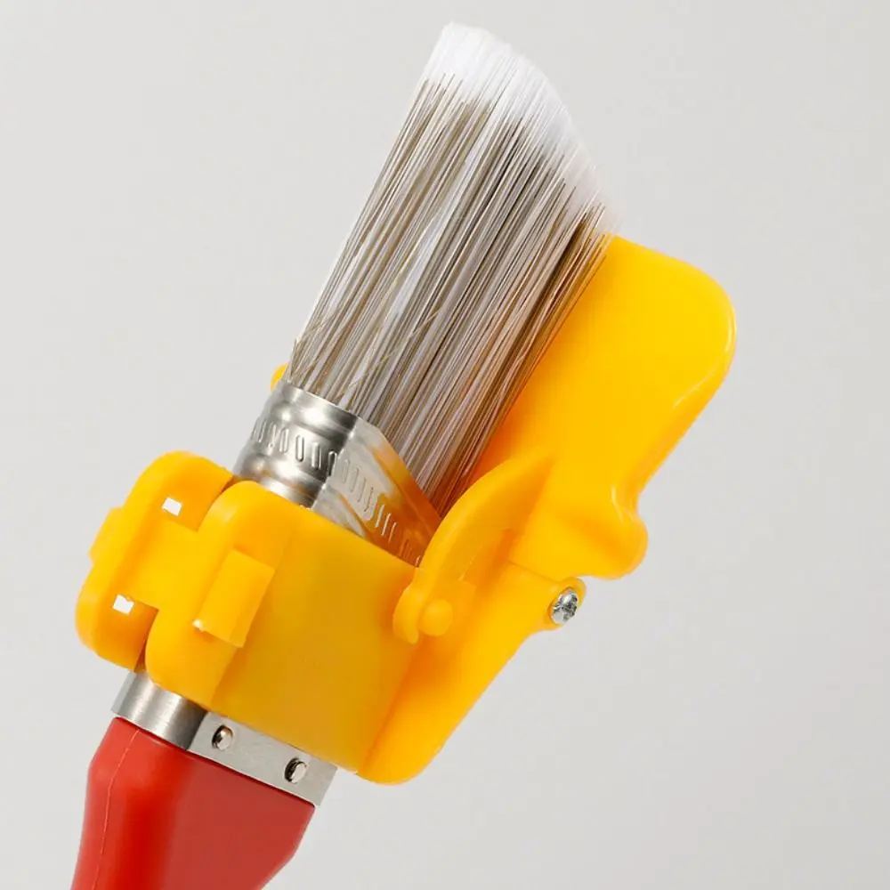 Adjustable Edging Color Separation Brush Soft Bristle Profesional Paint Brush PET Extension Pole Wall Brushing Tools Wall