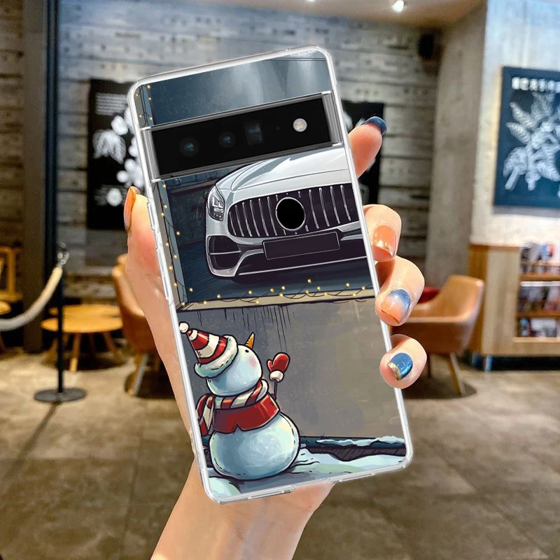Boy See Sports Car JDM Drift Soft Silicone Clear Phone Case Cover