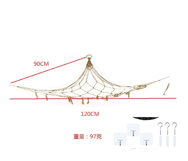 Macrame Plush Toy Storage Animal Hammock Hanging Storage Corner Kids Organizer Room Stuffed Furniture Net Corner Nursery