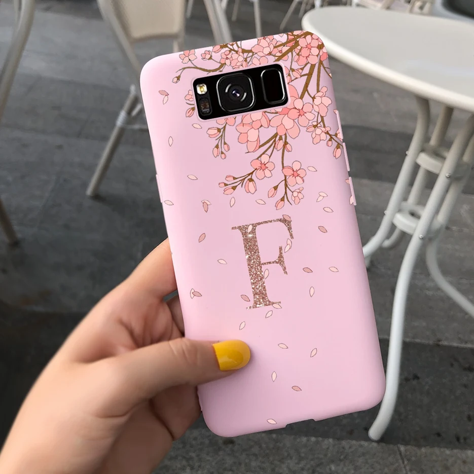 Luxury Crown Letters Soft Silicone Phone Case with Bumper - Elegant Protective Cover