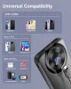 Portable Charger 10000mAh, Power Bank High-Speed Charging with Built in Cable 5V/3A Slim Battery Pack, USB-C in&Out Powerbank. 6