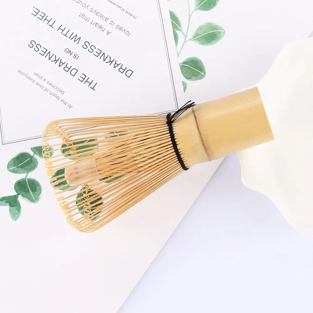 80 Fringe Home Set Da Tè Giapponese Matcha Kitchen Bamboo Brush Matcha Tea Powder Frusta Matcha Tea Tools Accessori In Bambù