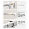 Folding Clothes Hanger Rack Window Clothes Bar Foldable Clothes Hanger Drying Rack Rod For Hotel Laundry Room Bathroom Bedroom 3