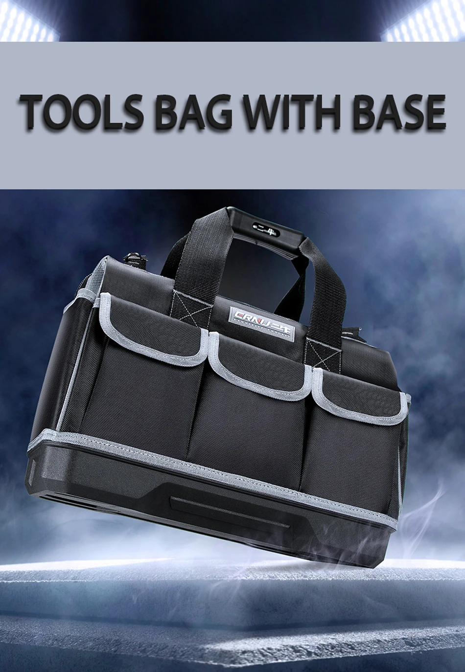 TMISHION Sac à outils à main Fourre-Tout à Outils, Sac de Rangement