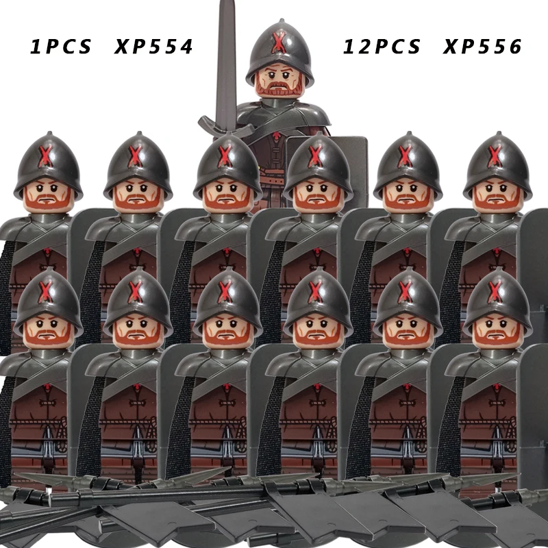200 Figuras Miniaturas Soldados Medievales SUPVOX - Coleccionables, Decoración, Juguetes Militares, 2.5x1.8x1 Cm